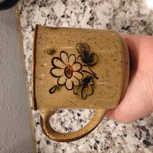 Vintage Floral Coffee Mug ☮️✌️ 60's - 70's style